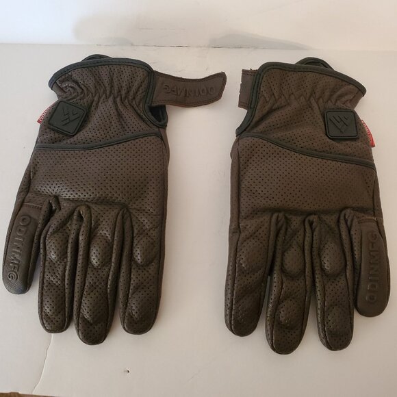 Odin Heavy Hitters Motorcycle Gloves, brown, size XL - Picture 1 of 8